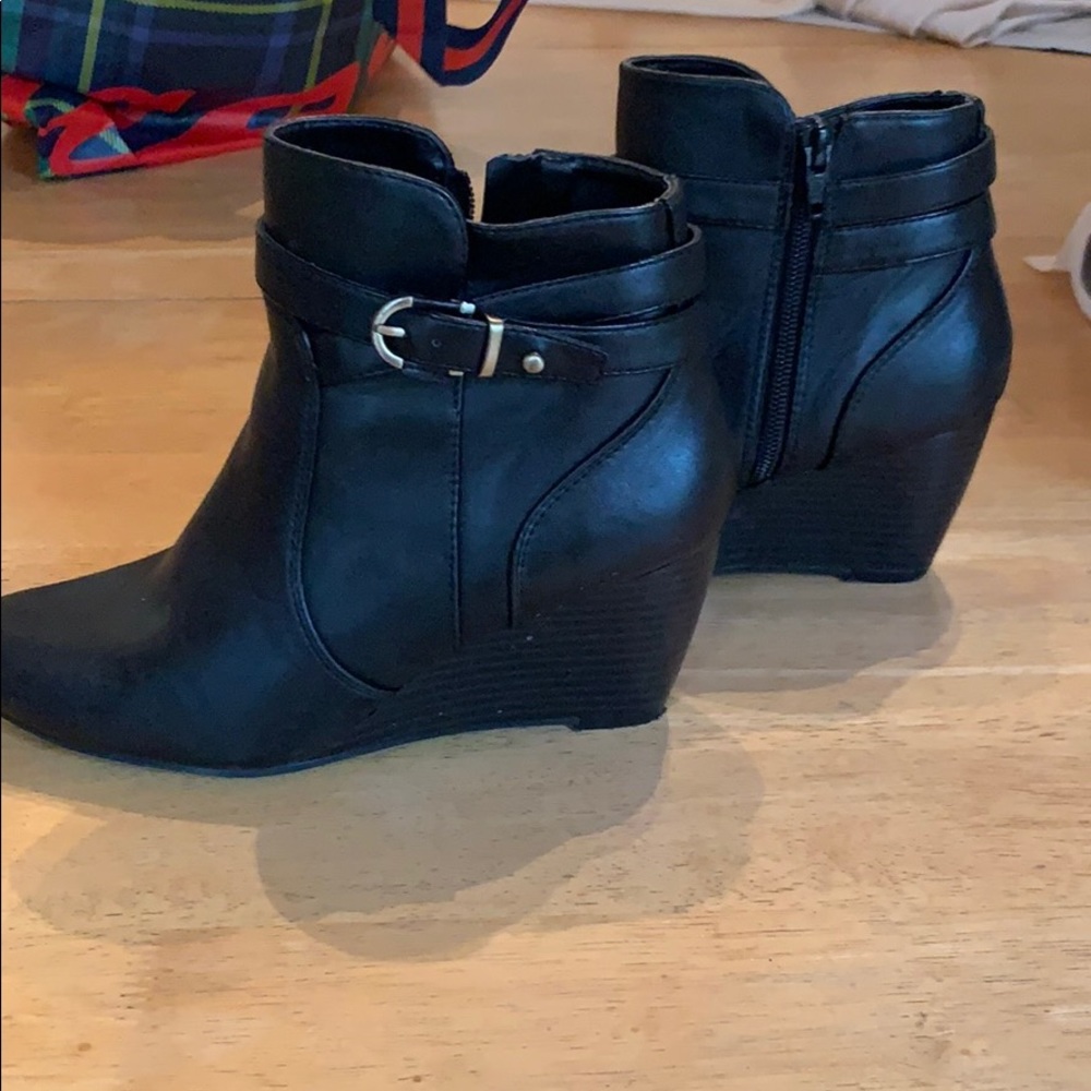 Black booties